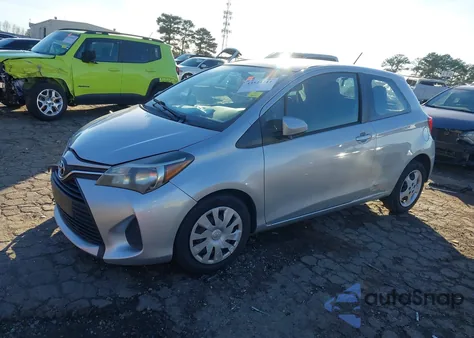 2015 Toyota Yaris L from USA, damaged, VIN VNKJTUD36FA016060